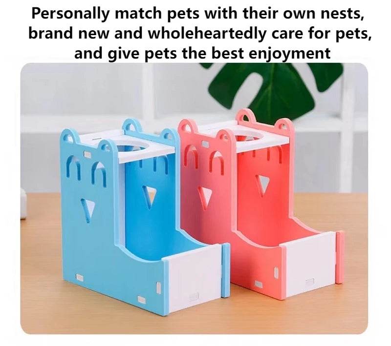 Abreuvoir Durable pour Hamster, petit porte-bouteille pour animaux de compagnie, distributeur de nourriture pour Hamster et lapin, Mini alimentation en eau mignonne, fournitures pour animaux de compagnie - Animaleriex