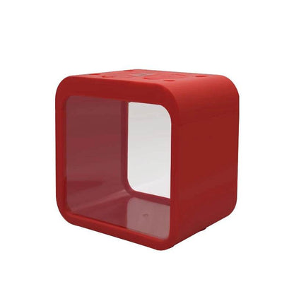 Transparent petit Aquarium créatif lumière LED Aquarium poissons blocs de construction isolé boîte réservoir pour reproduire l'alimentation Betta poisson rouge - Animaleriex