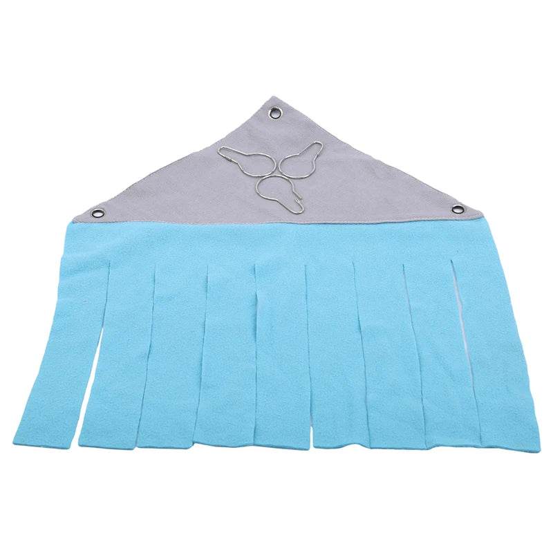 Tente à bande de pampilles pour animaux de compagnie, cachette, cachette, cochon d'inde, Hamster, hérisson, rideau de hamac, petits animaux de compagnie, lit suspendu, coin de nid, tapis de maison - Animaleriex