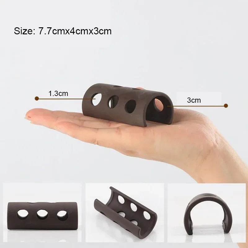 Décoration d'aquarium en céramique, abri pour poissons et crevettes, poterie, maison de Scorpion, Simulation de pierre, décor d'aquarium idéal - Animaleriex