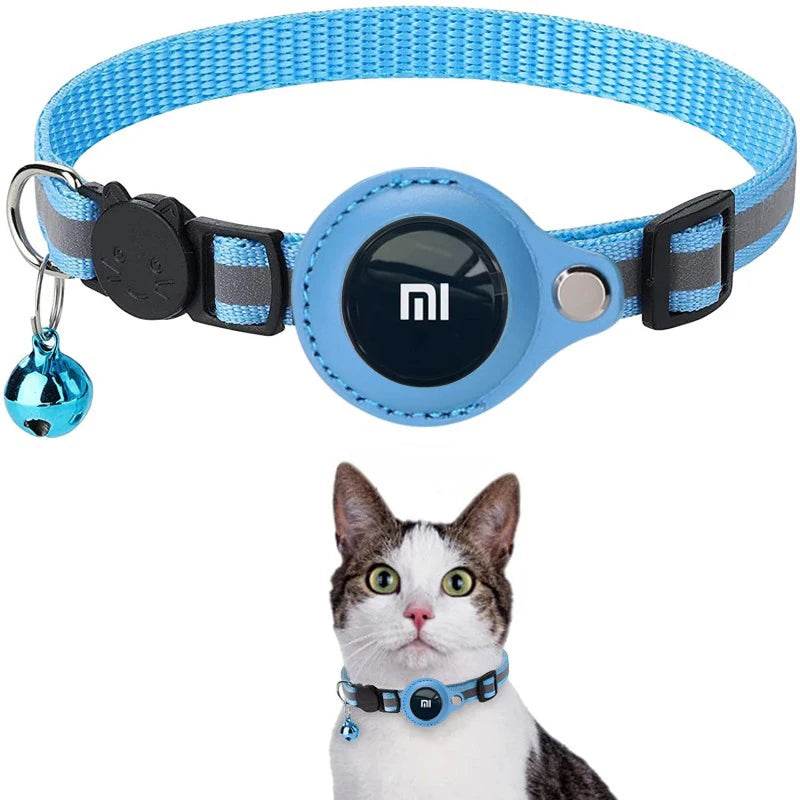 XIAOMI Mini système de traqueur GPS trouver mon application Airtag localisateur Bluetooth intelligent sac de recherche d'enfant collier Anti-perte pour animaux de compagnie avec traqueur chaud - Animaleriex