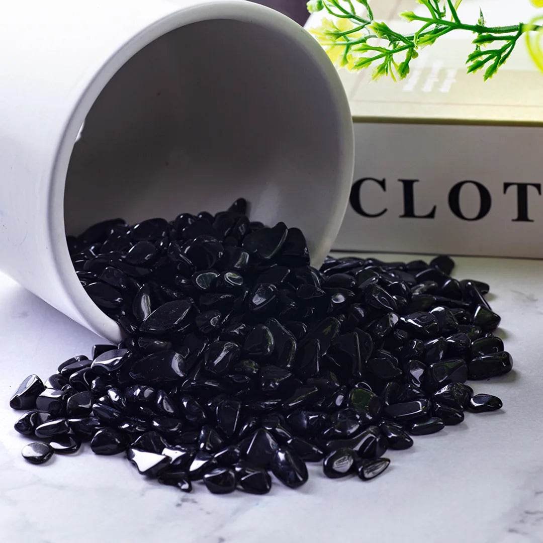 Pierres naturelles cristaux de gravier puce minerai de Quartz minéraux Reiki guérison Agates roulées spécimen maison Aquarium Aquarium décoration - Animaleriex