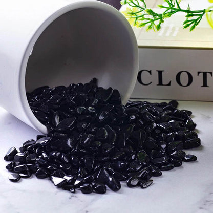 Pierres naturelles cristaux de gravier puce minerai de Quartz minéraux Reiki guérison Agates roulées spécimen maison Aquarium Aquarium décoration - Animaleriex