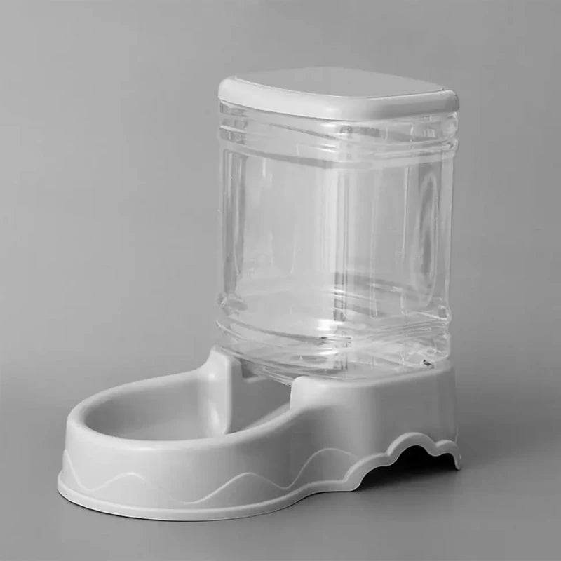 Fontaine d'eau en matériau PP 3,8 l, bol à boisson, mangeoire automatique pour animal de compagnie, grand distributeur de nourriture pour chat et chien - Animaleriex