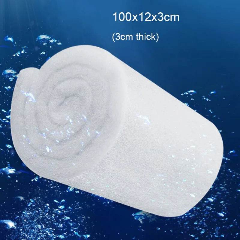 Filtre biochimique Super épais pour Aquarium, éponge en coton pour Aquarium, écumoire en mousse de coton Bio - Animaleriex