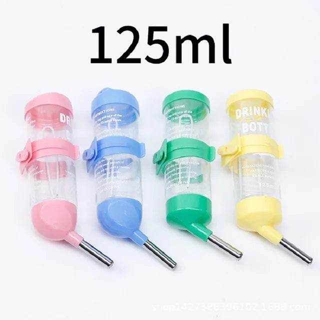 Abreuvoir Durable pour Hamster, petit porte-bouteille pour animaux de compagnie, distributeur de nourriture pour Hamster et lapin, Mini alimentation en eau mignonne, fournitures pour animaux de compagnie - Animaleriex