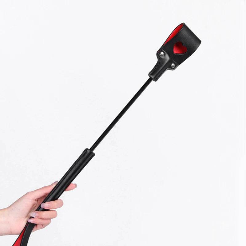 Fouet de cheval en cuir Pu de haute qualité, culture d'équitation. Culture de cheval soumise à l'équitation - Animaleriex