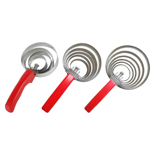 Peigne à curry réversible avec prise confortable en acier inoxydable, brosse à curry double face pratique pour vache, cheval, chien, animal de compagnie, bétail - Animaleriex