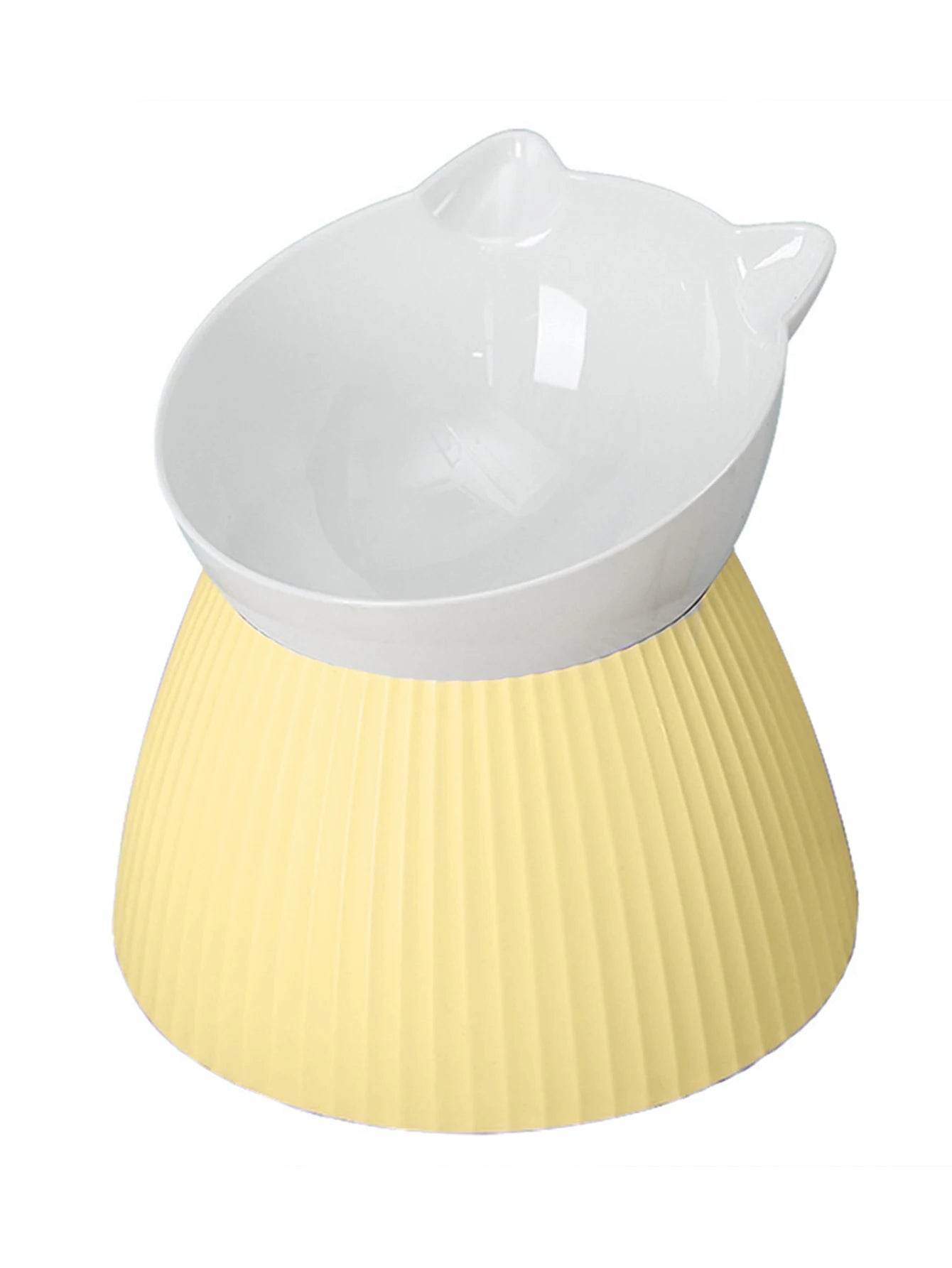 Bols surélevés pour chat avec support surélevé, 15 supports de protection du cou inclinés, bol distributeur d'eau et de nourriture pour animaux de compagnie, pour chats ou petits chiens, 1 pièce - Animaleriex