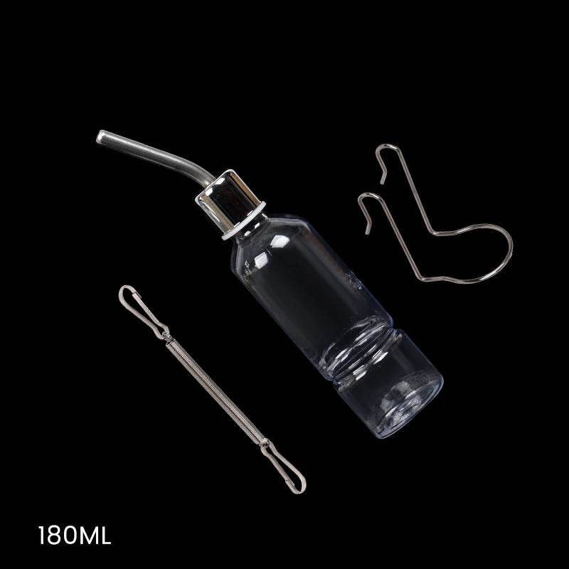 Bouteille à boire en plastique pour lapin, Cage à Hamster, distributeur de bouteille d'eau pour lapin, cochon d'inde, écureuil, petite mangeoire pour animal domestique, 180/350/750ML - Animaleriex