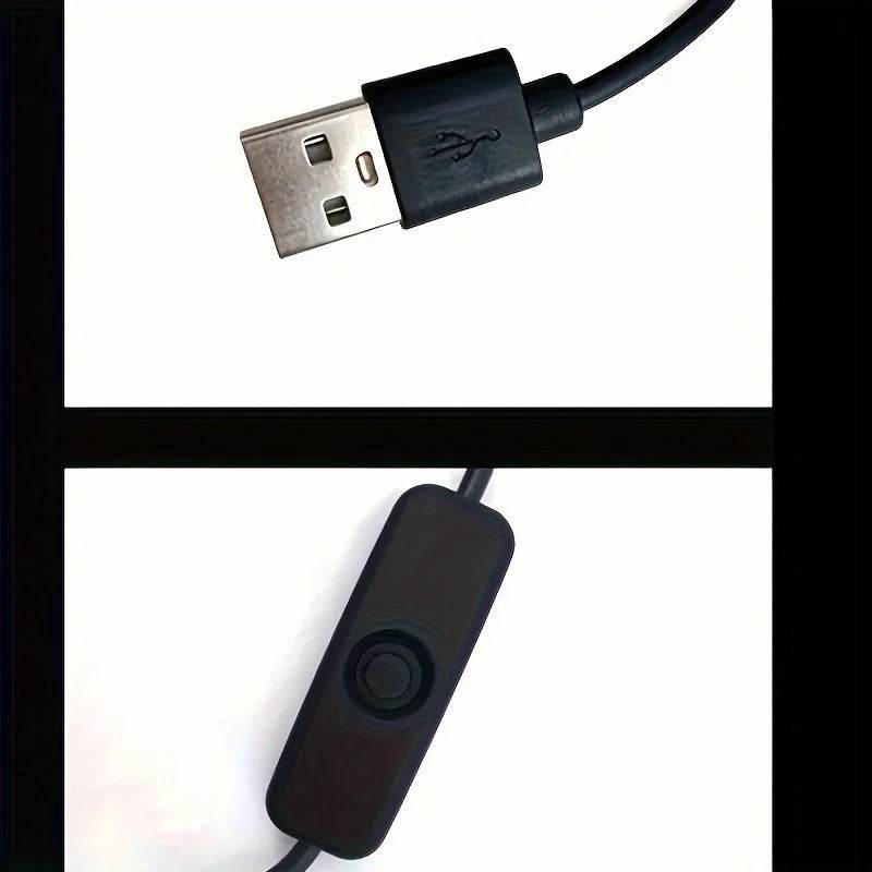 Lumière d'aquarium avec adaptateur LED à clipser, petite lumière USB à spectre complet, éclairage rotatif à 360 ° - Animaleriex