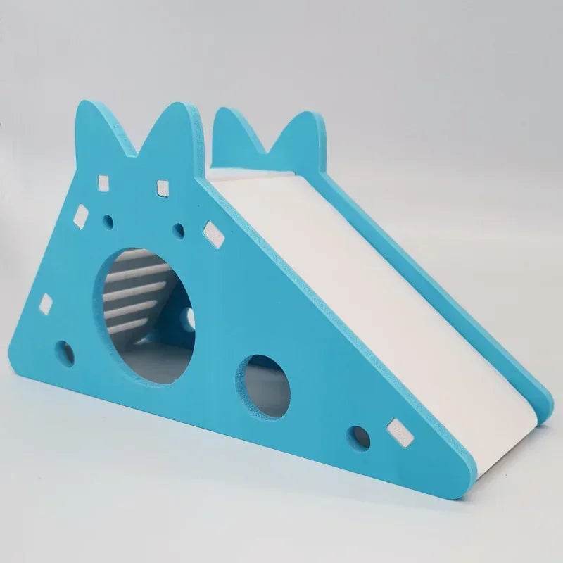 Jouet coulissant amusant pour Hamster, cochon d'inde, jouets coulissants assemblés, Chinchillas, Cage de maison pour Hamster, accessoires respirants pour Hamster - Animaleriex