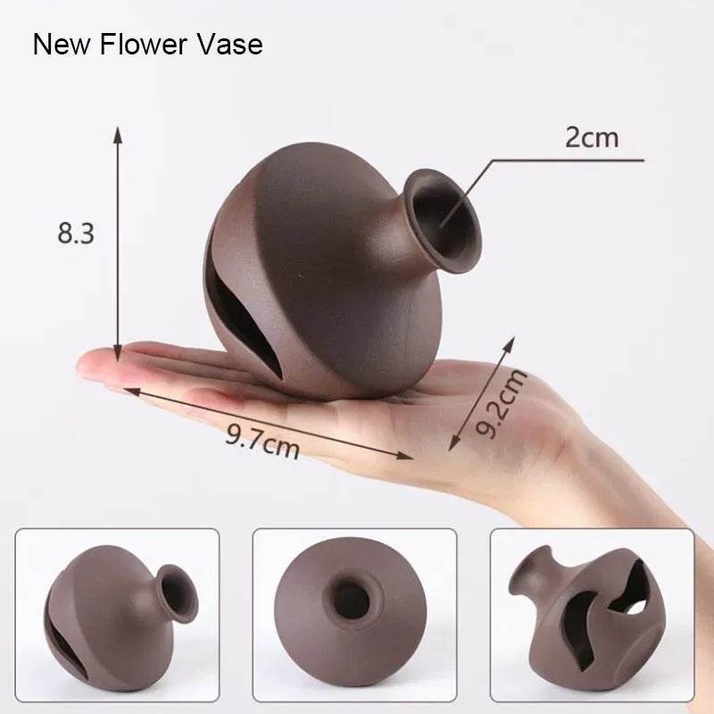 Décoration d'aquarium en céramique, abri pour poissons et crevettes, poterie, maison de Scorpion, Simulation de pierre, décor d'aquarium idéal - Animaleriex