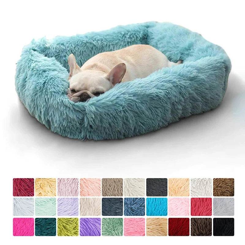 Lit rectangulaire en peluche pour chien, tapis chaud d'hiver, petit, moyen et grand animal de compagnie, lit pour chien, chenil, chiot, coussin pour chat, accessoires de canapé - Animaleriex
