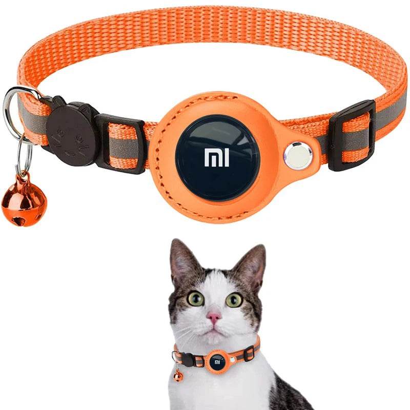 XIAOMI Mini système de traqueur GPS trouver mon application Airtag localisateur Bluetooth intelligent sac de recherche d'enfant collier Anti-perte pour animaux de compagnie avec traqueur chaud - Animaleriex