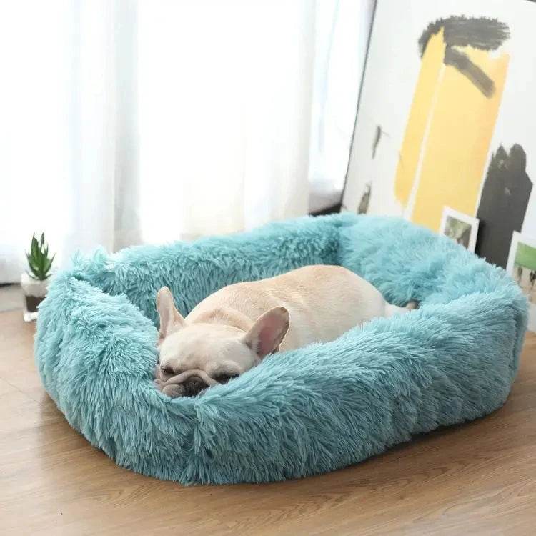 Lit rectangulaire en peluche pour chien, tapis chaud d'hiver, petit, moyen et grand animal de compagnie, lit pour chien, chenil, chiot, coussin pour chat, accessoires de canapé - Animaleriex