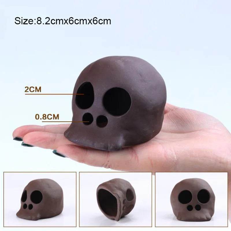 Décoration d'aquarium en céramique, abri pour poissons et crevettes, poterie, maison de Scorpion, Simulation de pierre, décor d'aquarium idéal - Animaleriex