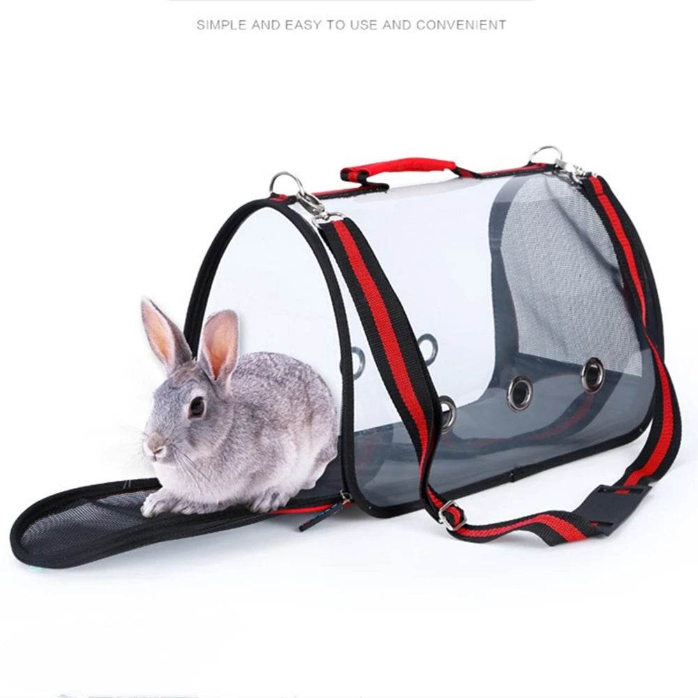 Cage de Transport pour oiseaux, transporteur de voyage avec perche, espace respirant, sac à dos de sortie pour perroquet, sac multifonctionnel pour oiseaux en plein air - Animaleriex