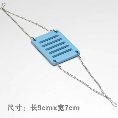 Jouet coulissant pour Hamster assemblé, cochon d'inde, ours doré, nid de maison de Hamster respirant et amusant, Chinchillas, jouet d'exercice pour Hamster, accessoire - Animaleriex