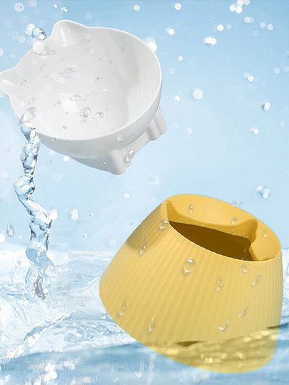 Bols surélevés pour chat avec support surélevé, 15 supports de protection du cou inclinés, bol distributeur d'eau et de nourriture pour animaux de compagnie, pour chats ou petits chiens, 1 pièce - Animaleriex