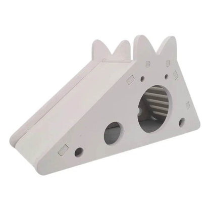 Jouet coulissant amusant pour Hamster, cochon d'inde, jouets coulissants assemblés, Chinchillas, Cage de maison pour Hamster, accessoires respirants pour Hamster - Animaleriex