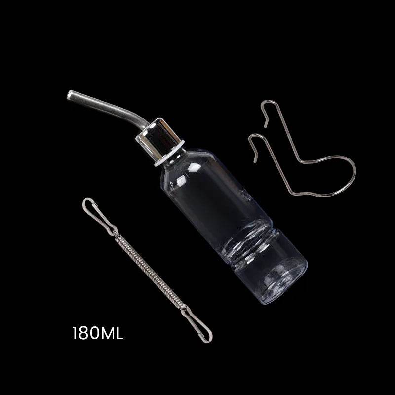 Bouteille à boire en plastique pour lapin, Cage à Hamster, distributeur de bouteille d'eau pour lapin, cochon d'inde, écureuil, petite mangeoire pour animal domestique, 180/350/750ML - Animaleriex