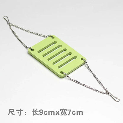 Jouet coulissant pour Hamster assemblé, cochon d'inde, ours doré, nid de maison de Hamster respirant et amusant, Chinchillas, jouet d'exercice pour Hamster, accessoire - Animaleriex