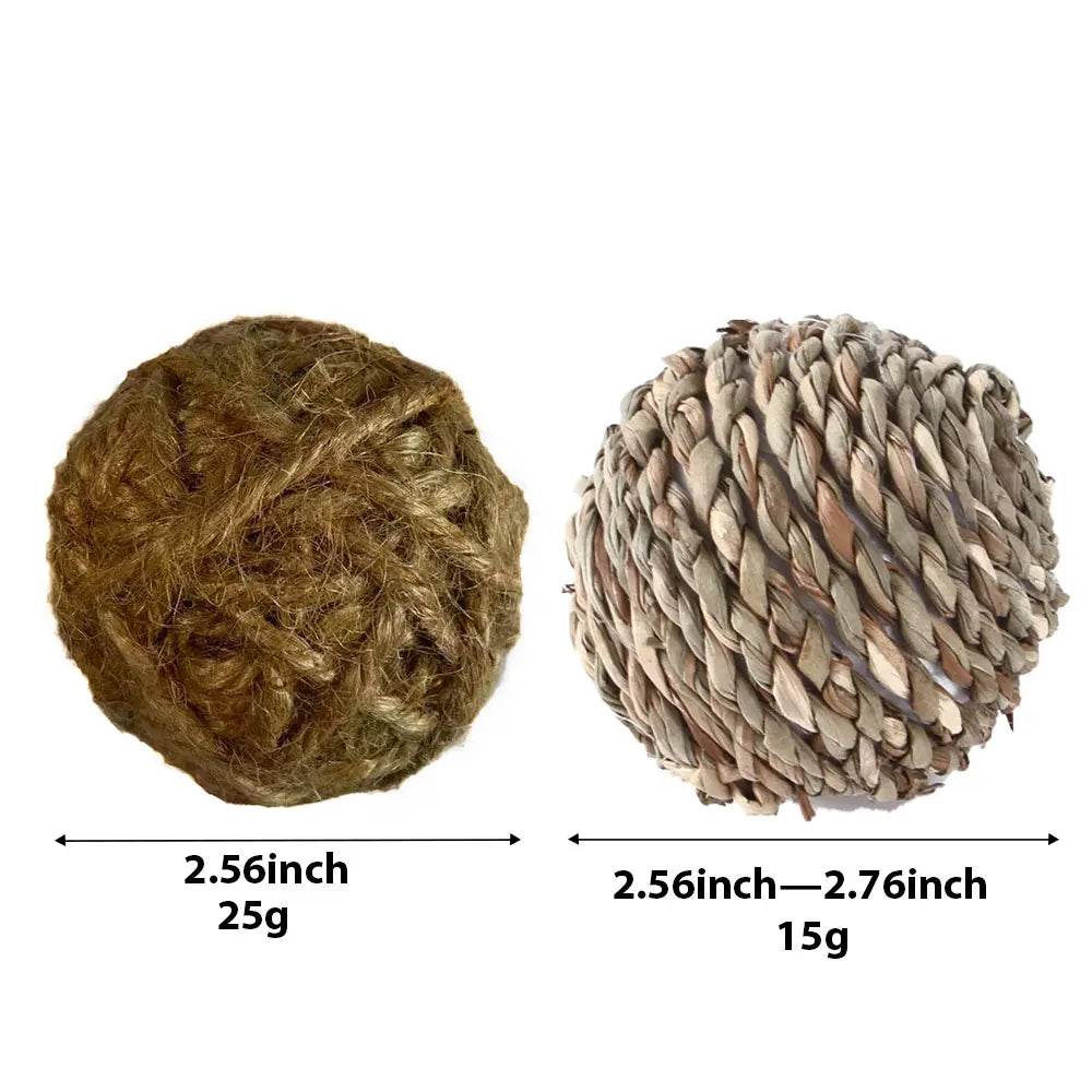 Jouets à mâcher pour petits animaux, pour Ribbit, lapin, Hamster, guinée, Chinchillas, nettoyage des dents, jouets de meulage molaire, fournitures pour animaux de compagnie - Animaleriex