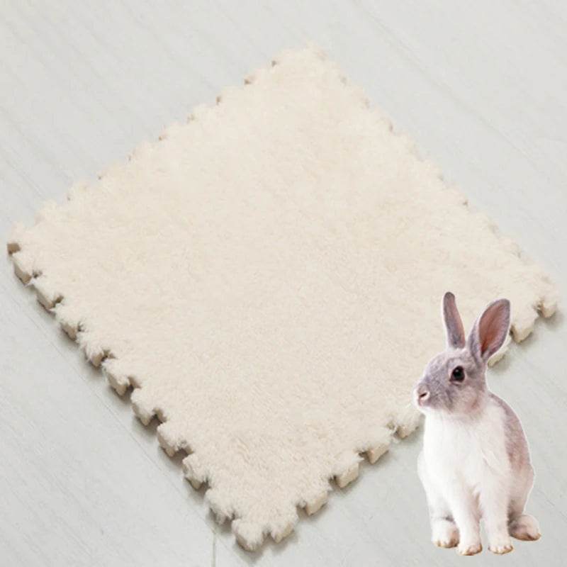 Coussin chauffant pour animaux de compagnie, 30x30cm, 10 pièces, en mousse EVA, cochon d'inde, Hamster, tapis de couchage doux, lapin, couverture, lit, accessoires pour animaux de compagnie - Animaleriex