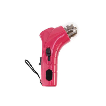 Distributeur de friandises interactif Portable, équipement d'entraînement de nourriture pour chiens, pistolet lanceur, distributeur de collations pour animaux de compagnie, accessoires, fournitures d'outils, produit - Animaleriex
