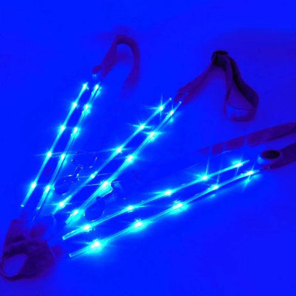 Sangles de poitrine de cheval LED 100CM, décoration d'équitation, Tubes lumineux, licou de selle équestre, produits de soins pour chevaux - Animaleriex