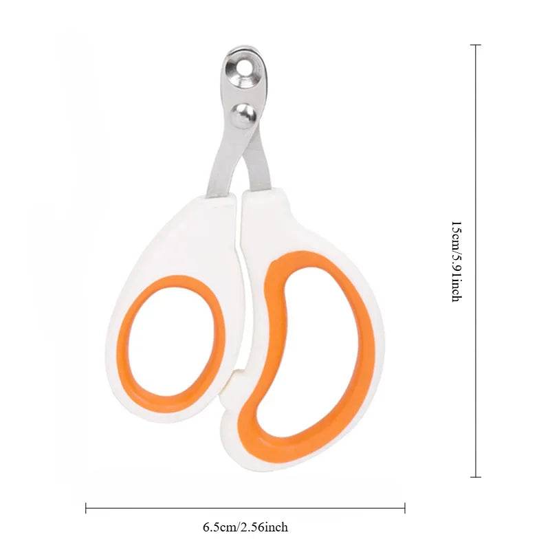 1ps ciseaux à ongles professionnels toilettage pour animaux de compagnie, coupe-ongles pour chat et chien, tondeuse à griffes d'orteil, suppléments de toilettage pour animaux de compagnie, produits - Animaleriex