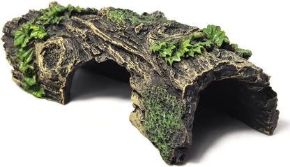 Aquarium creux arbre Tunnel grotte ornement poisson crevettes Reptile cachette abri Aquarium décorations petit aquarium accessoires - Animaleriex