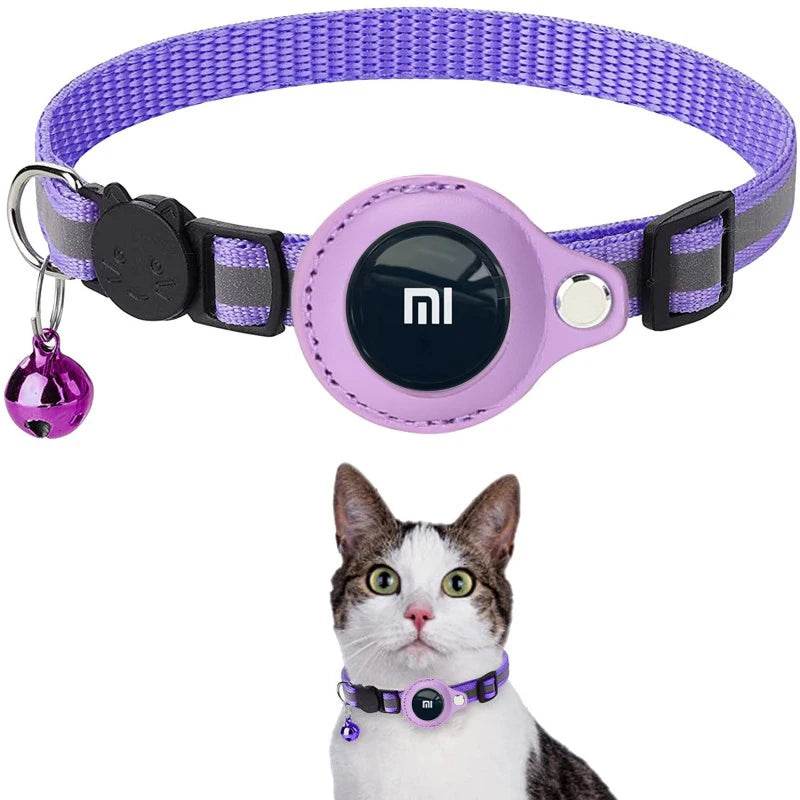 XIAOMI Mini système de traqueur GPS trouver mon application Airtag localisateur Bluetooth intelligent sac de recherche d'enfant collier Anti-perte pour animaux de compagnie avec traqueur chaud - Animaleriex