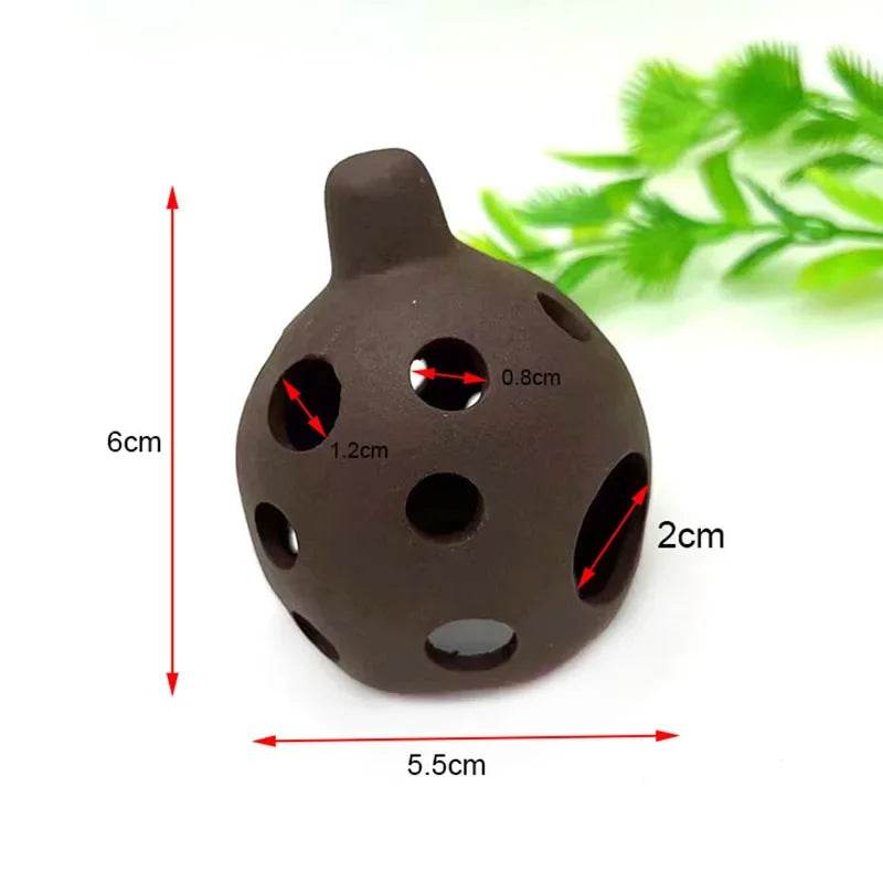 Décoration d'aquarium en céramique, abri pour poissons et crevettes, poterie, maison de Scorpion, Simulation de pierre, décor d'aquarium idéal - Animaleriex