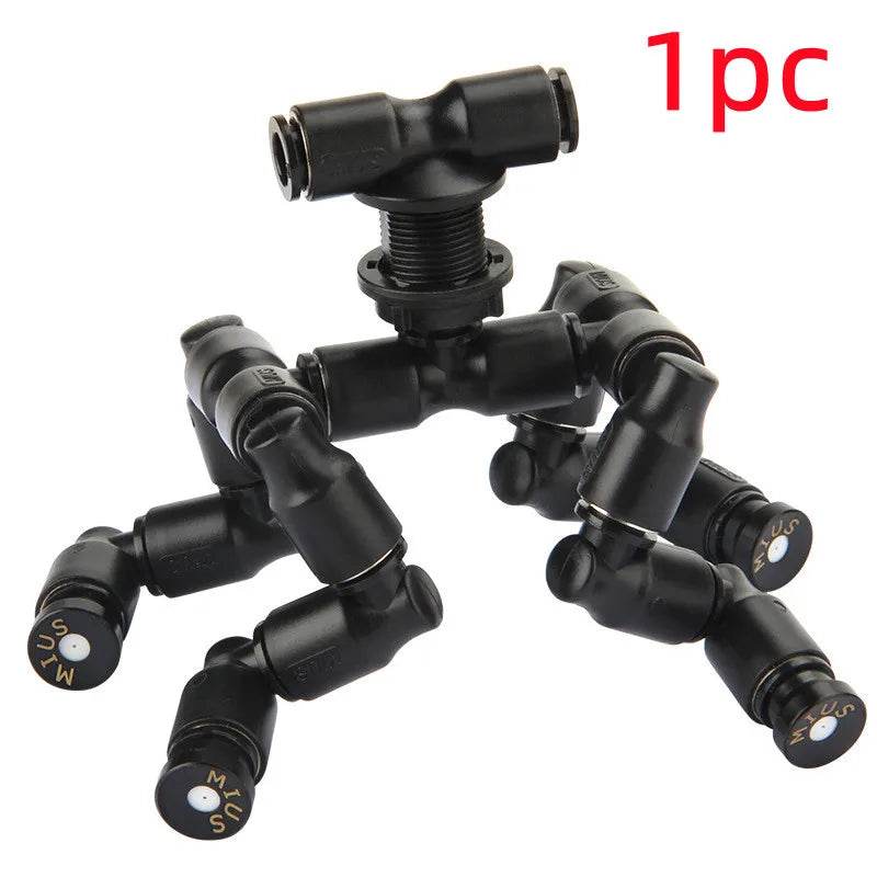 Système de pulvérisation Intelligent, Kit de système de pulvérisation de brouillard pour forêt tropicale, brumisateur de reptiles, humidificateur de Terrariums, minuterie électronique - Animaleriex