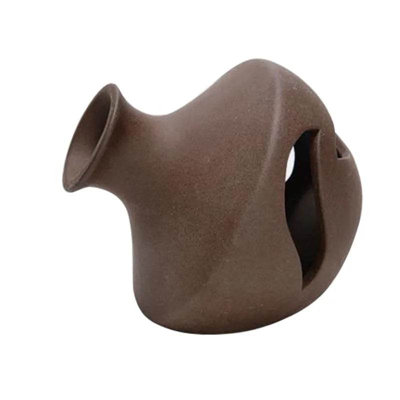 Décoration d'aquarium en céramique, abri pour poissons et crevettes, poterie, maison de Scorpion, Simulation de pierre, décor d'aquarium idéal - Animaleriex