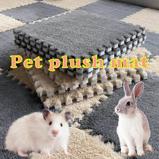 Coussin chauffant pour animaux de compagnie, 30x30cm, 10 pièces, en mousse EVA, cochon d'inde, Hamster, tapis de couchage doux, lapin, couverture, lit, accessoires pour animaux de compagnie - Animaleriex