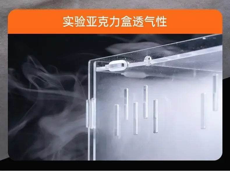 Boîte d'élevage de Terrarium pour reptiles, boîtier en acrylique, boîtier Nano arboricole pour tarentule, araignée, Scorpion, Dragon barbu - Animaleriex