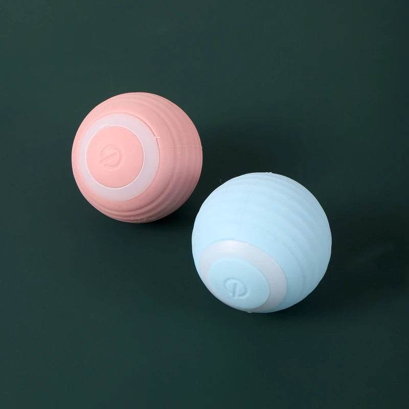 Jouet pour chats à mouvement automatique, balle Interactive, boule électrique roulante Rechargeable, accessoires pour animaux de compagnie, fournitures pour la maison - Animaleriex