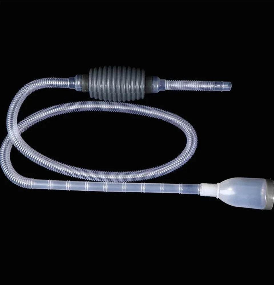 Siphon à changement d'eau pour Aquarium gris de qualité supérieure, tuyau mètre Flexible | Nettoyeur de gravier facile à utiliser - Animaleriex