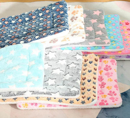 Tapis polaire doux pour Hamster, lit pour petits animaux, chat, Rats, lapin, couverture chaude, cochon d'inde, lit de couchage, accessoires pour Hamster - Animaleriex