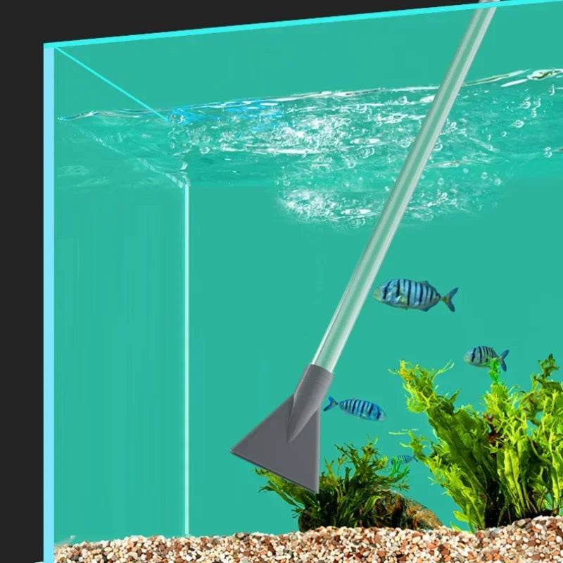 Siphon d'aquarium aspirateur réservoir de poisson changeur d'eau manuel changeur d'eau semi-automatique pompe d'aquarium outils de nettoyage - Animaleriex
