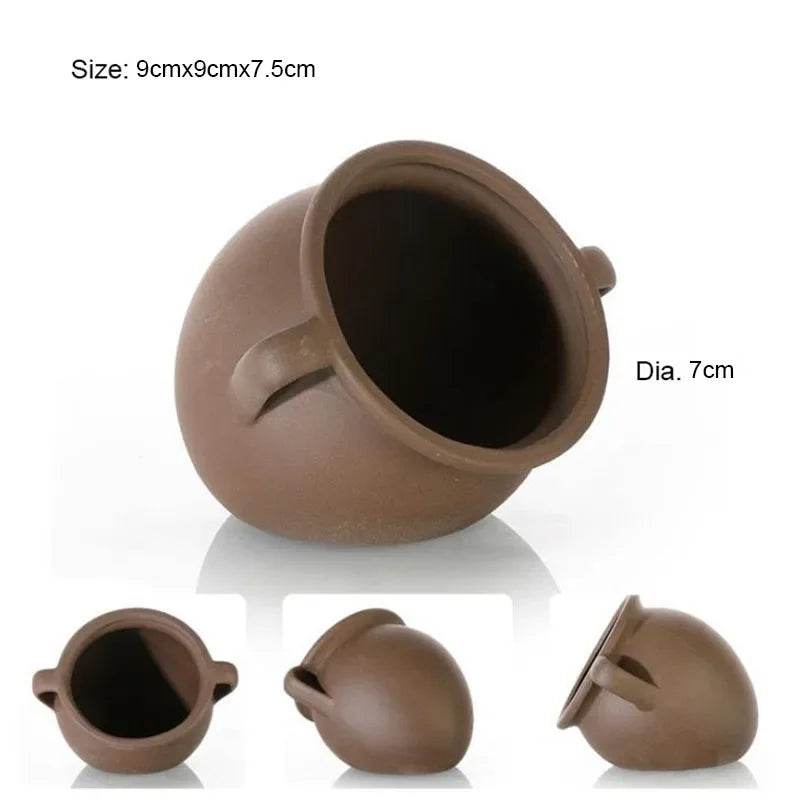 Décoration d'aquarium en céramique, abri pour poissons et crevettes, poterie, maison de Scorpion, Simulation de pierre, décor d'aquarium idéal - Animaleriex