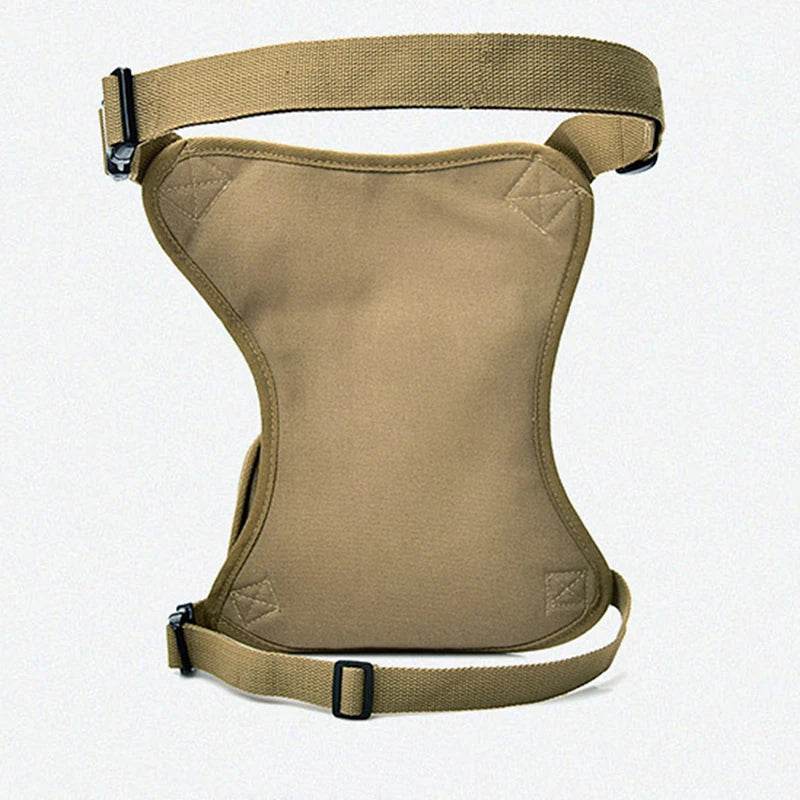 Sacs de taille en toile pour hommes, sac de jambe, ceinture de vélo et moto, ceinture d'argent, sac banane pour le travail de haute qualité - Animaleriex