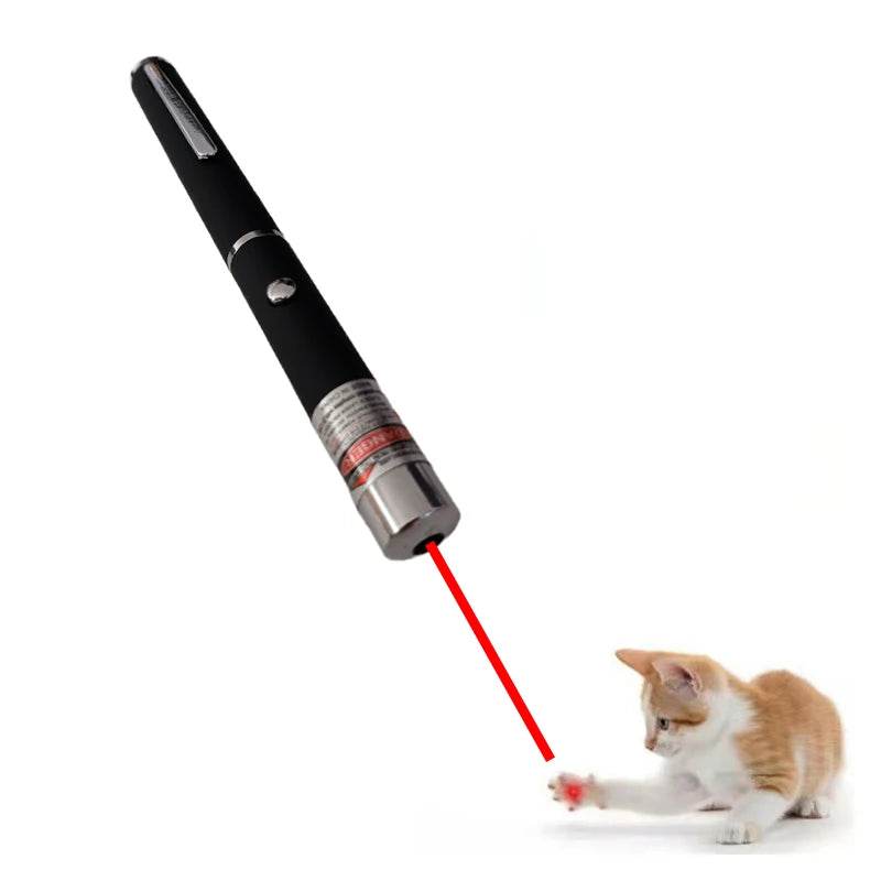 Mini pointeur laser 2 en 1 pour animaux de compagnie et chats, lampe de poche LED portable pour dressage d'animaux, outil indicateur de jouet à gratter, cadeaux de vacances - Animaleriex