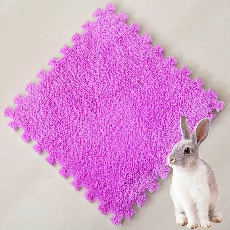 Coussin chauffant pour animaux de compagnie, 30x30cm, 10 pièces, en mousse EVA, cochon d'inde, Hamster, tapis de couchage doux, lapin, couverture, lit, accessoires pour animaux de compagnie - Animaleriex
