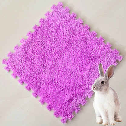 Coussin chauffant pour animaux de compagnie, 30x30cm, 10 pièces, en mousse EVA, cochon d'inde, Hamster, tapis de couchage doux, lapin, couverture, lit, accessoires pour animaux de compagnie - Animaleriex