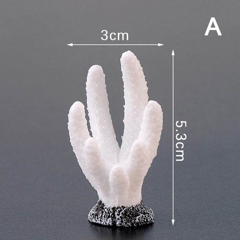 Décoration d'aquarium de corail artificiel, émule d'étoile de mer, décoration de paysage de récif en résine, décoration de table artisanale - Animaleriex