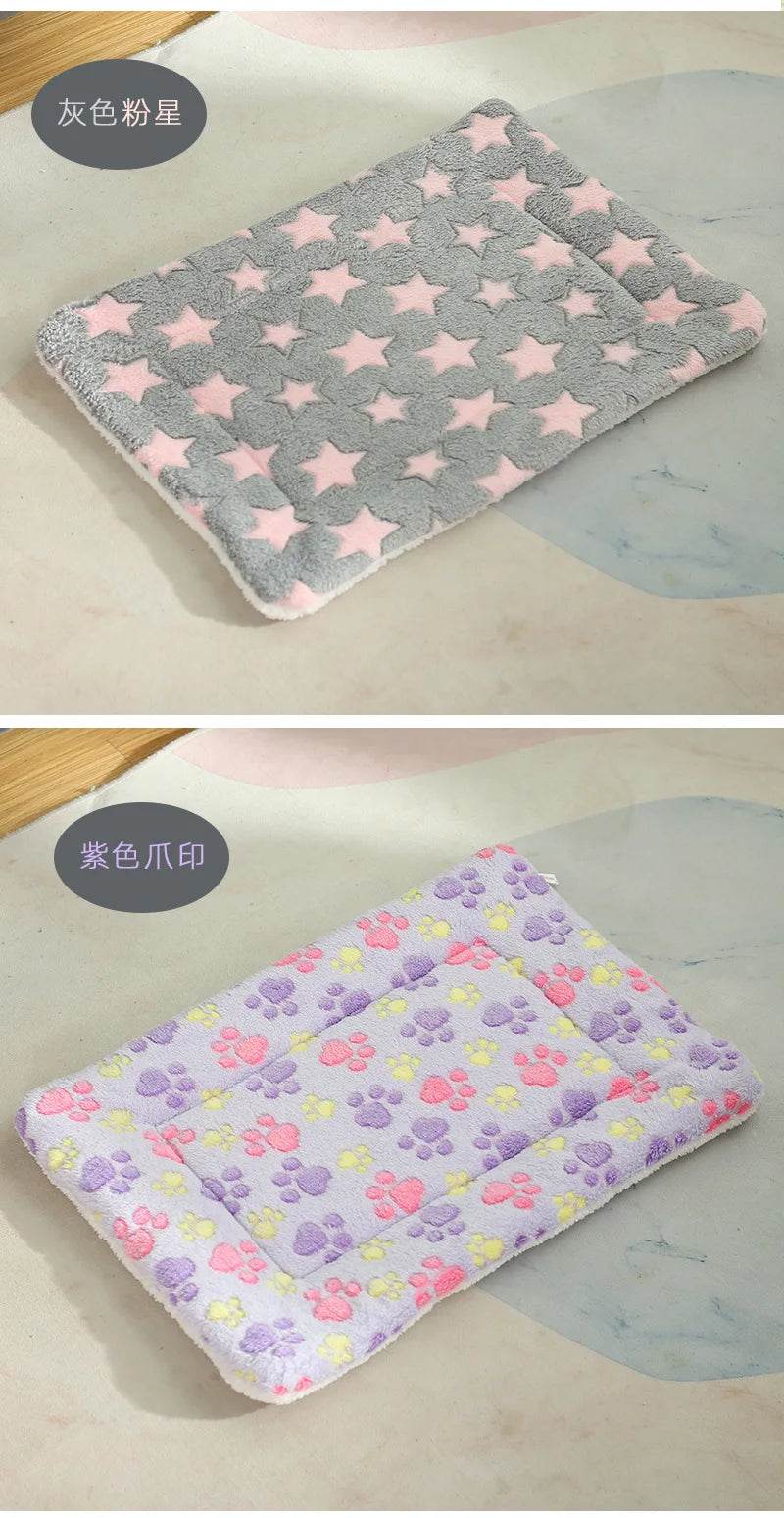 Tapis polaire doux pour Hamster, lit pour petits animaux, chat, Rats, lapin, couverture chaude, cochon d'inde, lit de couchage, accessoires pour Hamster - Animaleriex